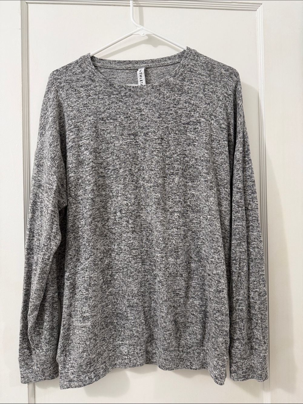 Heather Gray Long Sleeve Crewneck sweater